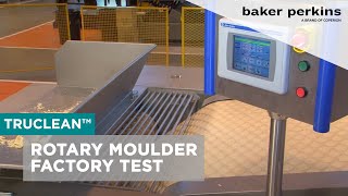 Baker Perkins TruClean™ Soft Dough Forming Rotary Moulder Factory Dough Test [upl. by Skipper]