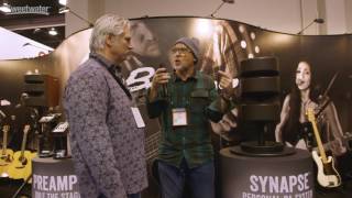 LR Baggs Synapse Personal PA System at Winter NAMM 2017 [upl. by Ellenig596]