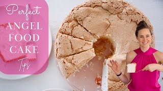 PERFECT ANGEL FOOD CAKE TIPS The secrets to getting the light angel food cake of your dreams [upl. by Kall]