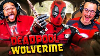 DEADPOOL amp WOLVERINE TRAILER REACTION Aaron amp Andrews Deadpool 3 Teaser Trailer Breakdown  Marvel [upl. by Noied559]