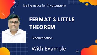 Fermats Little Theorem  Exponentiation  Network Security  Cryptography [upl. by Pinkerton]