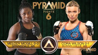 PF6 Melody McGill vs Cora Wilson [upl. by Ehrsam]