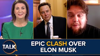 quotElon Musk Is NOT A Self Made Manquot  CLASH Between Julia HartleyBrewer And Former Labour Spokesman [upl. by Atillertse388]