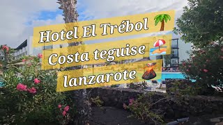 4 mins walk around the Hotel El Trebol in Costa teguise 🌴☀️ travel vacation [upl. by Dnalwor]