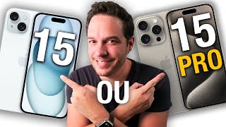 iPhone 15 ou iPhone 15 Pro  Lequel Choisir [upl. by Iormina]