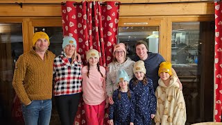 Skiing La Plagne France  2024  Chalet Tour amp New Year Fun [upl. by Ginzburg384]