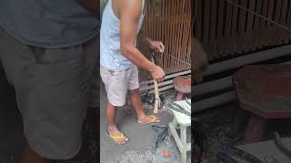 SPEAR GUN MAKING speargun fishing shortvideo ytshorts shortviral [upl. by Mesics]