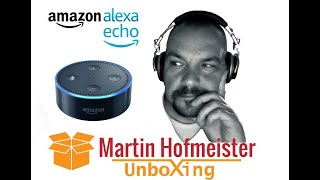 Amazon Echo Dot mit dem Receiver ohne Bluetooth quotkabellosquot verbinden [upl. by Dnaltroc120]