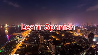 Learn Spanish studyspanish learnspanish youtubeshorts thetravelvloggerguy fyp [upl. by Mccollum433]