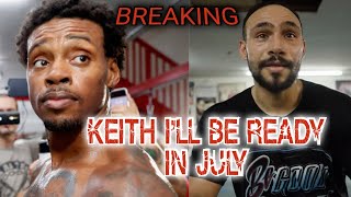 Errol Spence Call Out Keith Thurman For July [upl. by Raycher805]