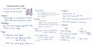 SUPRACONDYLAR FRACTURE OF HUMERUS NOTES ONE PAGE NOTES  ORTHOPAEDICS  4TH PROFF  MBBS [upl. by Esoryram]