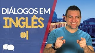 Inglês com diálogos  Intermediario  1 [upl. by Ydnelg]