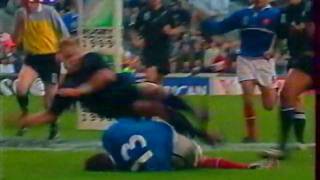 France vs Nouvelle Zélande demi finale de la coupe du monde 1999 de Rugby part 5 [upl. by Avon]