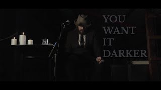 Leonard Cohen  You Want it Darker Music Video [upl. by Anaid]