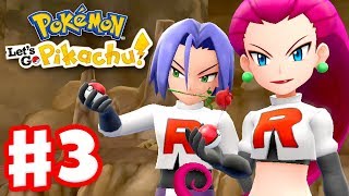 Pokemon Lets Go Pikachu and Eevee  Gameplay Walkthrough Part 3  Team Rocket at Mt Moon [upl. by Thatch]