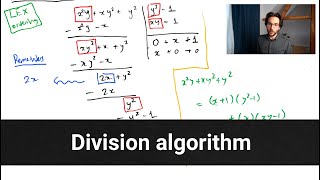 Multivariate division algorithm  CAG L121 [upl. by Tdnaltroc]