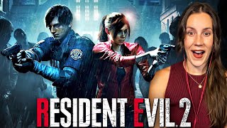 Starting RE2 Resident Evil 2 Remake pt 1  FIRST PLAYTHROUGH [upl. by Orrocos]