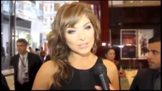 Blanca Soto Telemundo Upfront 2015 Entrevista Súper Canal Caribe 12May15 [upl. by Gutow]