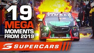 19 MEGA Moments from the 2019 Championship  Supercars 2020 [upl. by Filmore105]