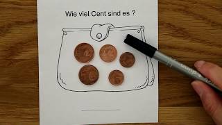 Rechnen mit Geld  1 Klasse Grundschule [upl. by Asiuqram353]