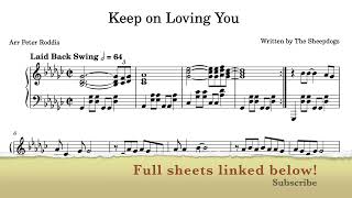 Keep on Loving You  The Sheepdogs Piano Cover [upl. by Rovelli]