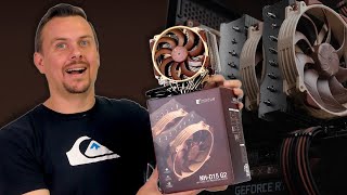 Testissä Noctua NHD15 G2 prosessoricooleri 150€ [upl. by Wende]