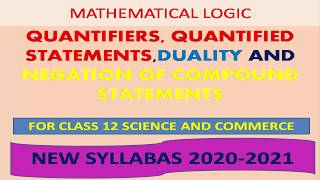 6 QUANTIFIERS DUALITY NEGATION OF COMPOUND STATEMENT [upl. by Melba516]