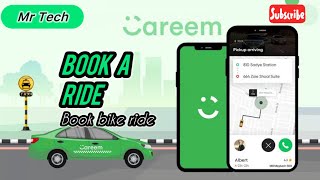 How to Book Ride  Bike Ride in Careem App [upl. by Lanevuj]