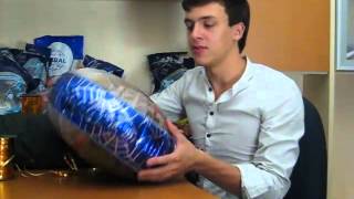 Фольгированный шар Как его надуть гелием Легков Inflating foil balloon [upl. by Ayrb]