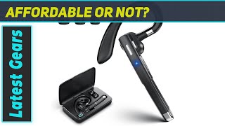 VBJZO Bluetooth Headset YYK520 Review Ultimate Wireless Experience [upl. by Danieu]