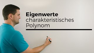 Eigenwerte Charakteristisches Polynom Matrizen Abbildungen  Mathe by Daniel Jung [upl. by Redliw25]