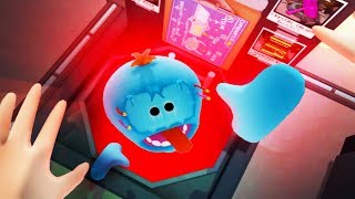 HACKING INTO RICK AND MORTYS BASEMENT Rick and Morty VR Oculus Rift [upl. by Ellac]