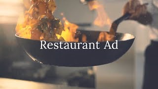 Restaurant Ad Video Template Editable [upl. by Jueta]