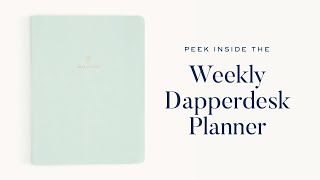 Peek Inside the 20242025 Weekly Dapperdesk Planner  Simplified® by Emily Ley [upl. by Vittorio812]