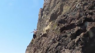 Rock Climbing Falls Fails and Whippers Compilation 2016 Part 6 [upl. by Ilaw]