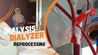 Reprocessing Of Dialyzer। dialysis reprocessing।kidney dialysis।New Video। Dr NK BD [upl. by Areic252]