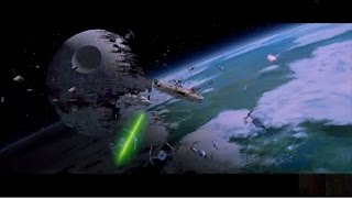 Star Wars VI Return of the Jedi  Space Battle of Endor Supercut [upl. by Hervey]