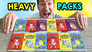 Opening ALL HEAVY Vintage Pokémon Packs [upl. by Athallia]