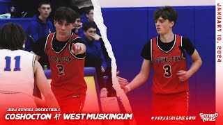 Coshocton Comes Out Up Top at West Muskingum 🏀 [upl. by Leverett]