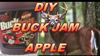 DIY Apple Buck Jam Deer Attractant that Works [upl. by Aihsetel857]