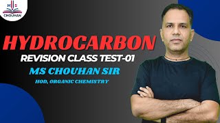 Hydrocarbon  Revision Class Test01  OC  MS Chouhan Sir [upl. by Nywg]