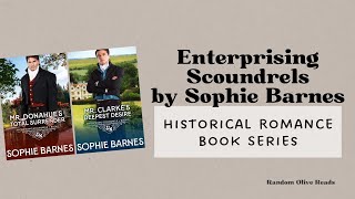 Ambitious Businessmen Enterprising Scoundrels Historical Romance Book Series by Sophie Barnes [upl. by Eanil]