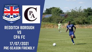 Pre Season  Redditch Borough vs CPA FC [upl. by Terhune563]