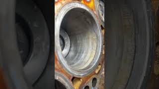 60 Powerstroke wrecked cylinders low compression [upl. by Akima]