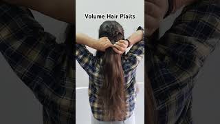 Volume Hair Plaits youtubeshorts ranjansodha fashion hair [upl. by Atoked258]