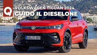 La PROVA su strada del 20 TDI da 193 CV 4MOTION  VW TIGUAN 2024 [upl. by Dorcea733]