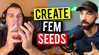 Plant Breeding How To Create Feminized Seeds Garden Talk 91 [upl. by Ettennad]