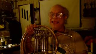 Comparing the quotFrenchquot horn mellophone and circular alto horn [upl. by Lectra]