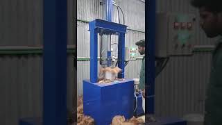 hydraulic Coir Pot making machine manufacturers call 9790233221 [upl. by Sanburn188]