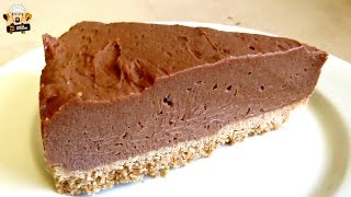 NO BAKE NUTELLA CHEESECAKE RECIPE [upl. by Sudoeht]